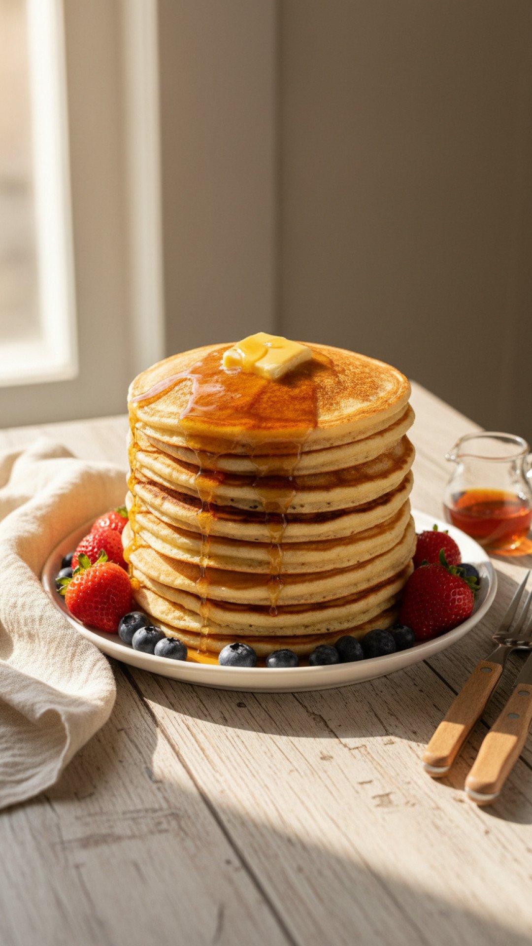 Homemade Easy Pancake Mix Preparation