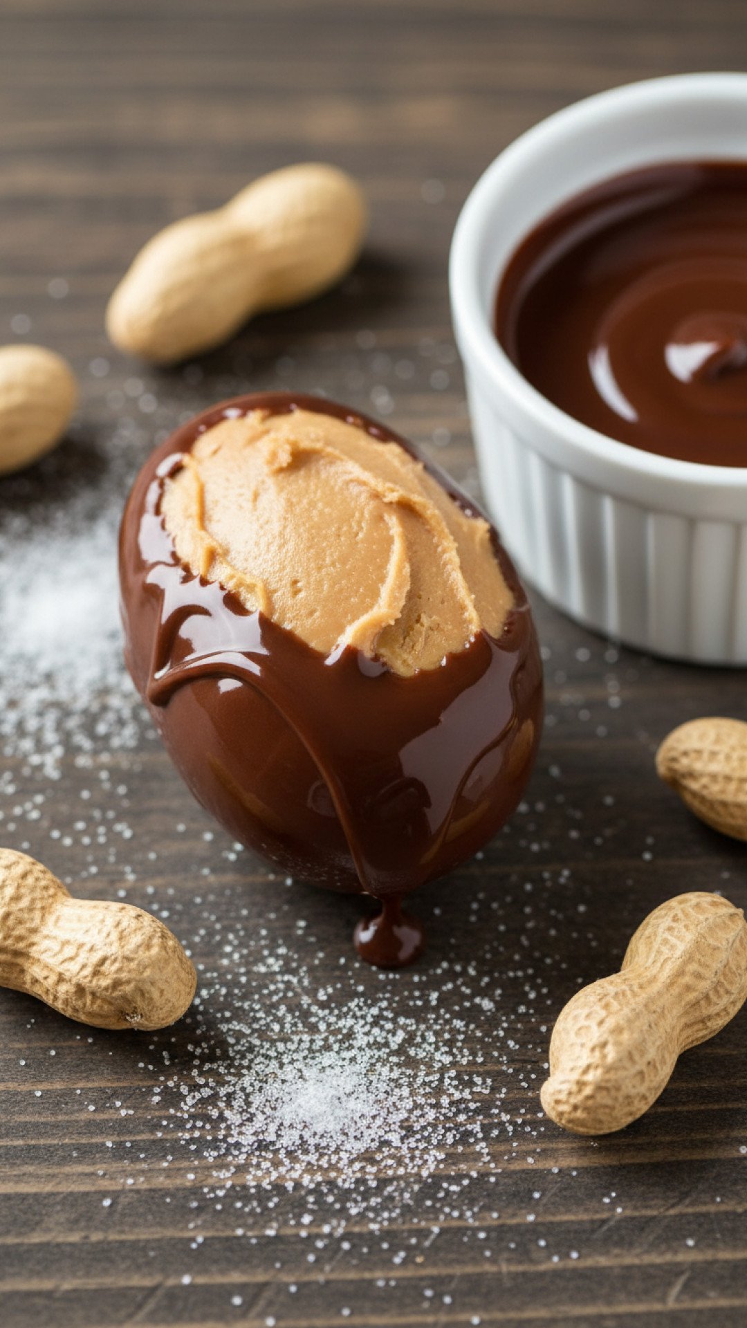 Homemade Peanut Butter Eggs Preparation