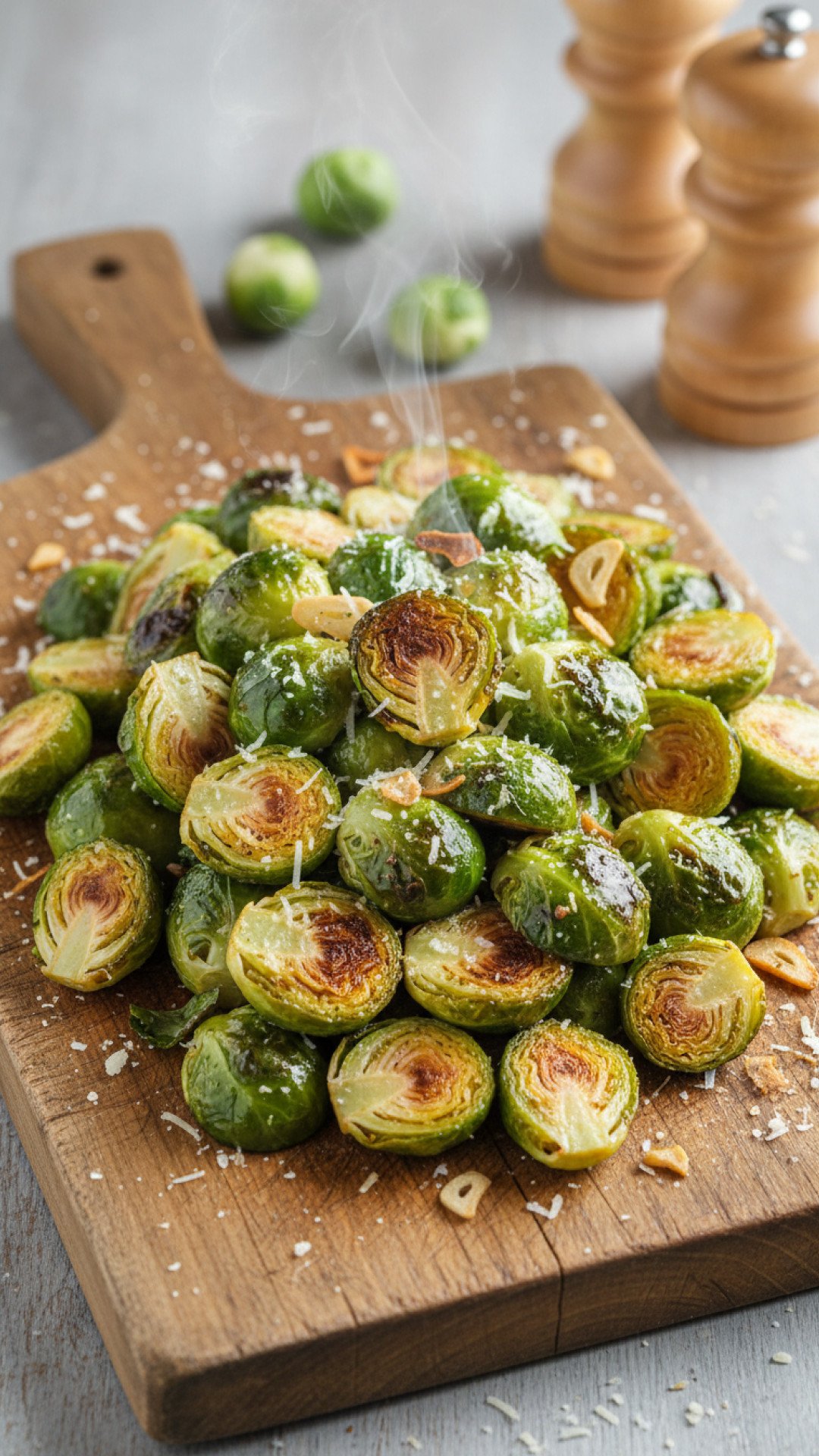 Honey Balsamic Roasted Brussel Sprout Recipe Preparation