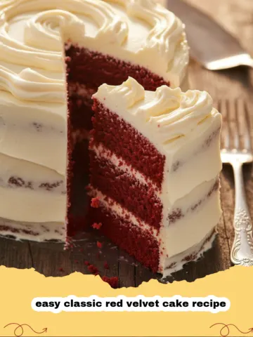 The Ultimate Easy Classic Red Velvet Cake Recipe for Any Celebration