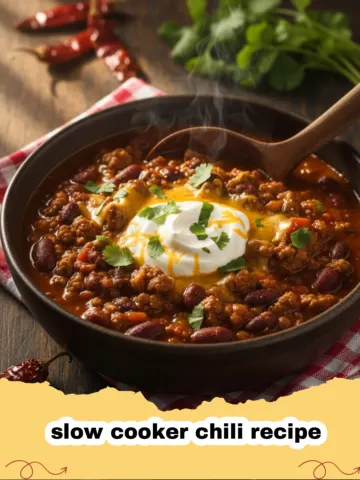 The Ultimate Comfort: Our Go-To Slow Cooker Beef Chili Recipe
