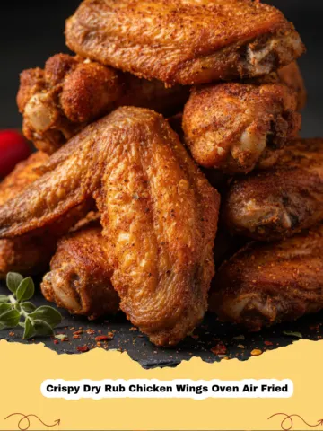 The Ultimate Crispy Dry Rub Chicken Wings: Oven or Air Fryer Perfected