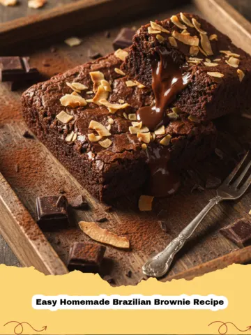Fudgy Perfection: The Easy Homemade Brazilian Brownie Recipe You'll Love