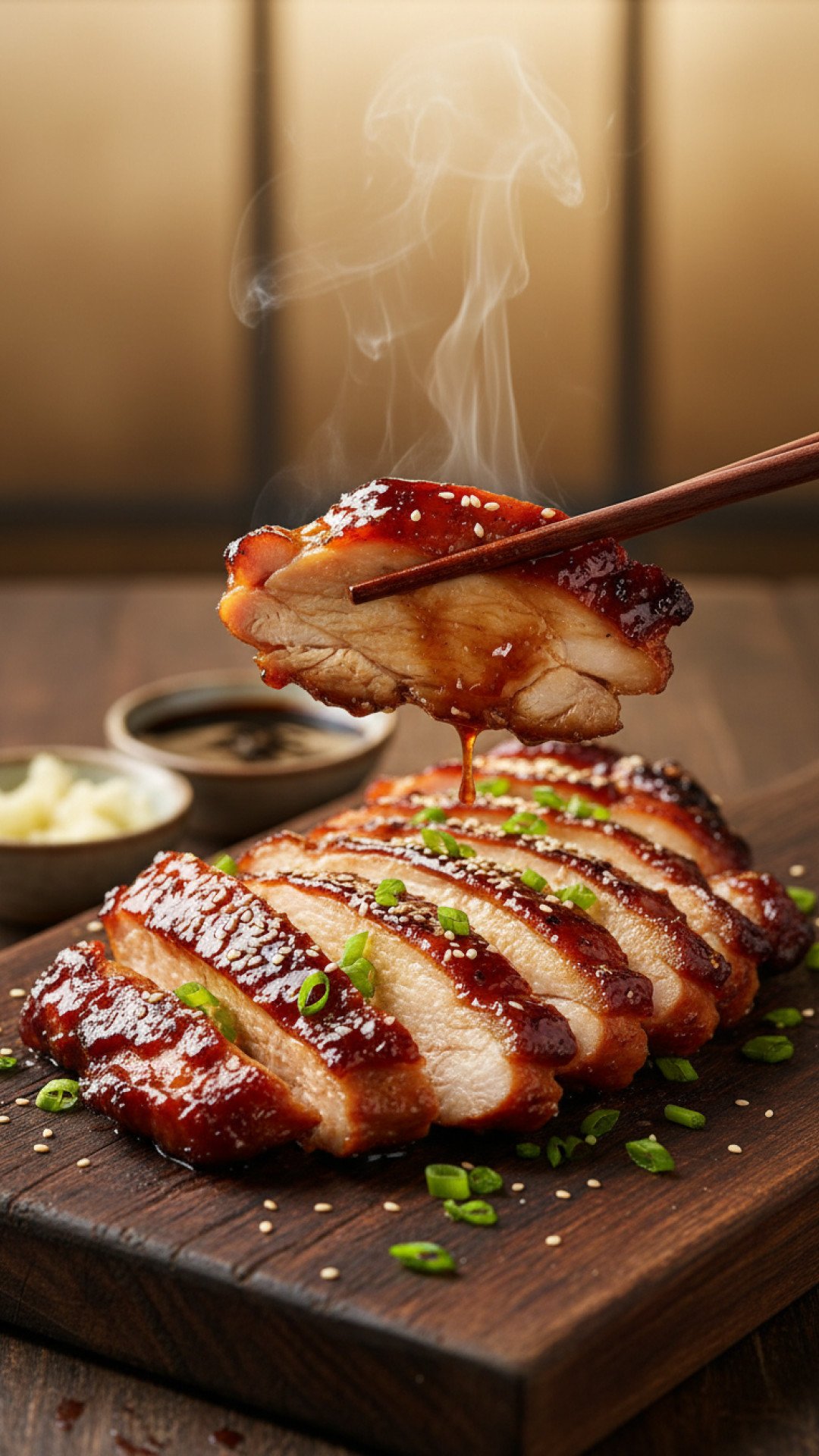 Quick Easy Chicken Char Siu Preparation