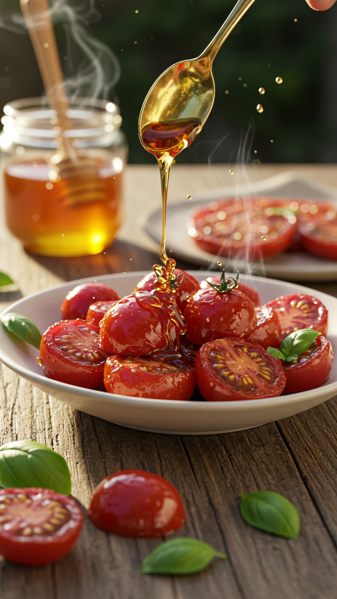 Roasted Cherry Tomato Pasta Preparation