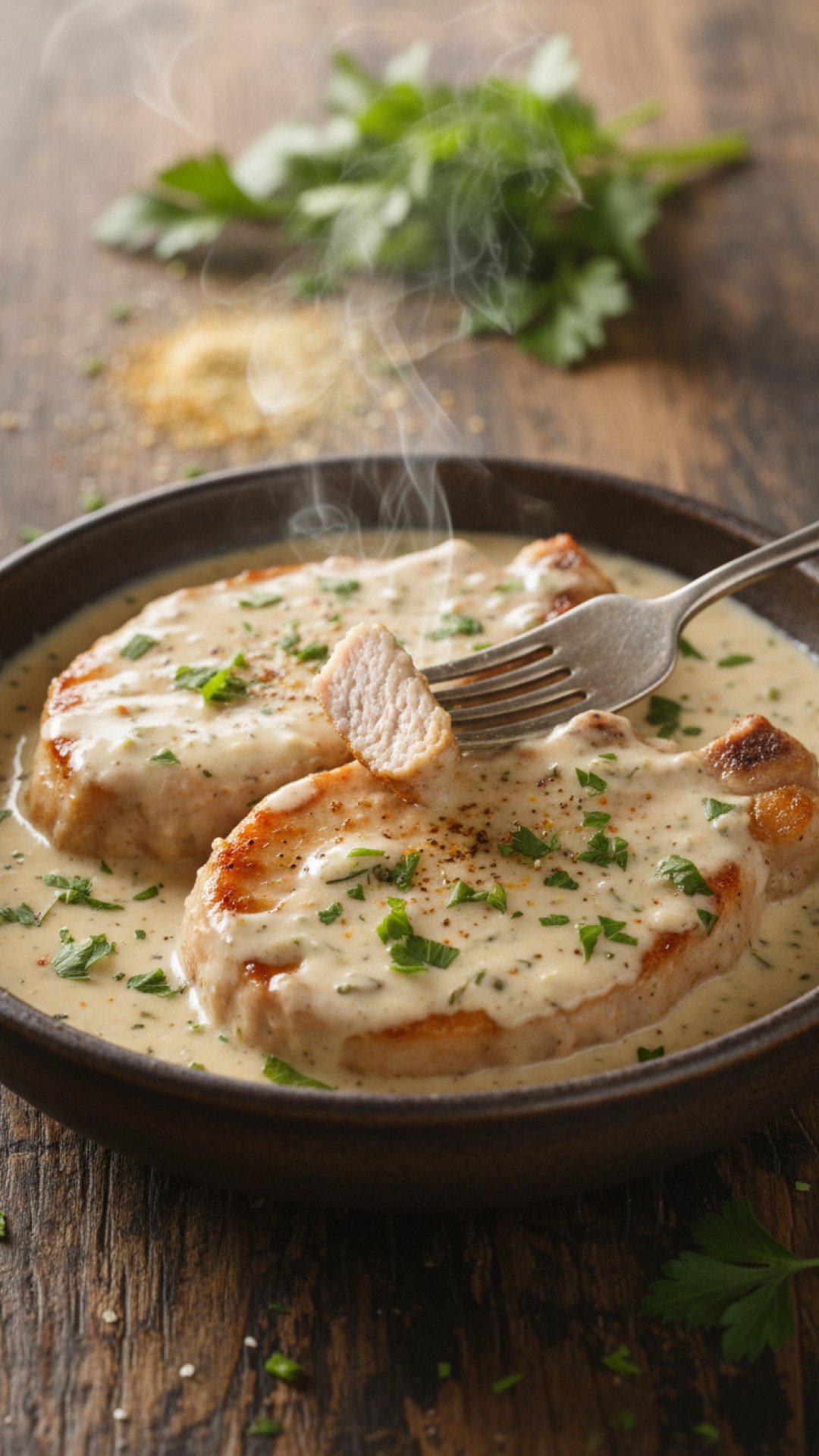 Slow Cooker Ranch Pork Chops Preparation