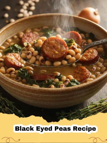 Classic Southern Black Eyed Peas: A Recipe for Good Fortune and Flavor