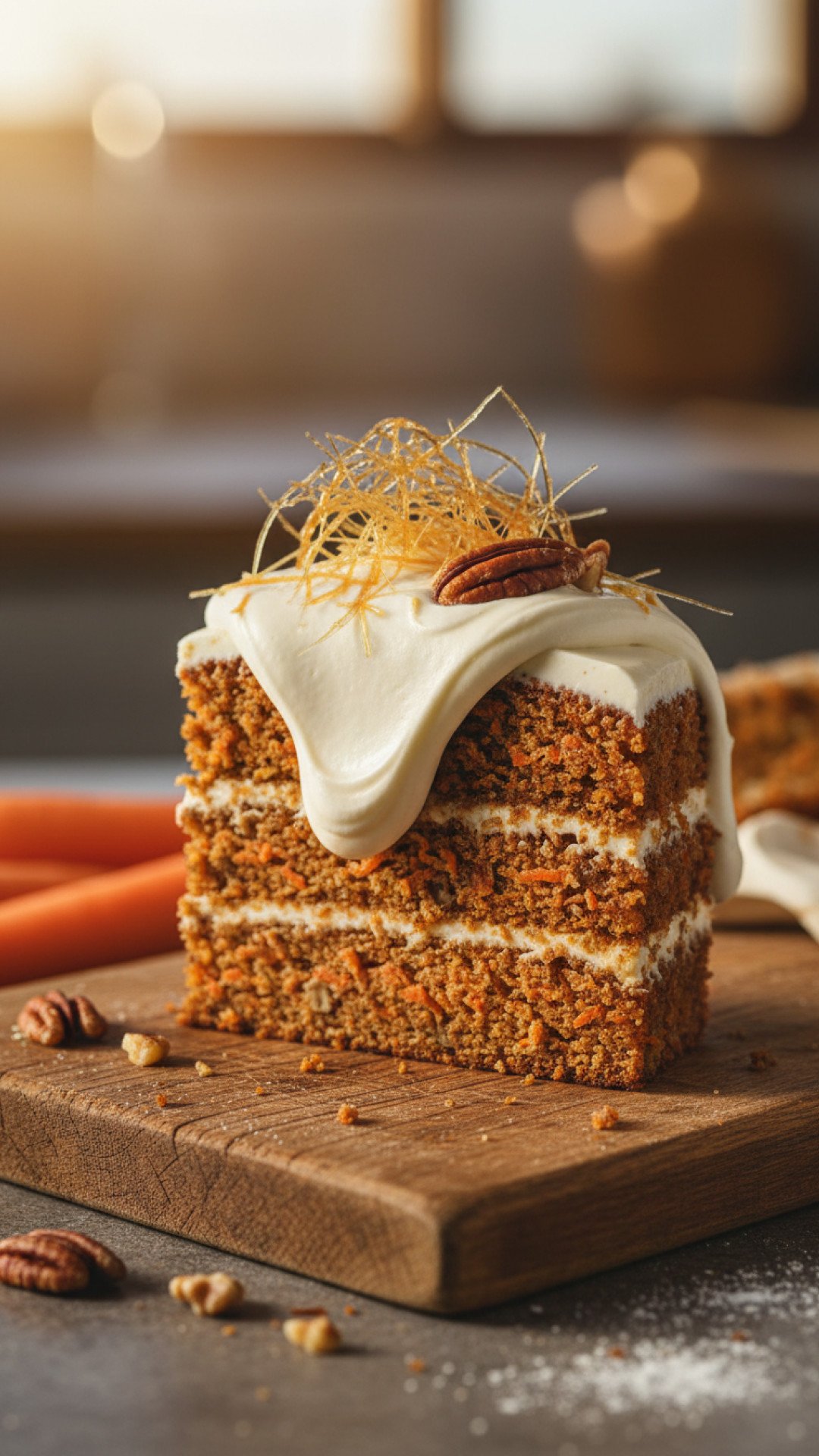 The Best Moist Carrot Cake Preparation