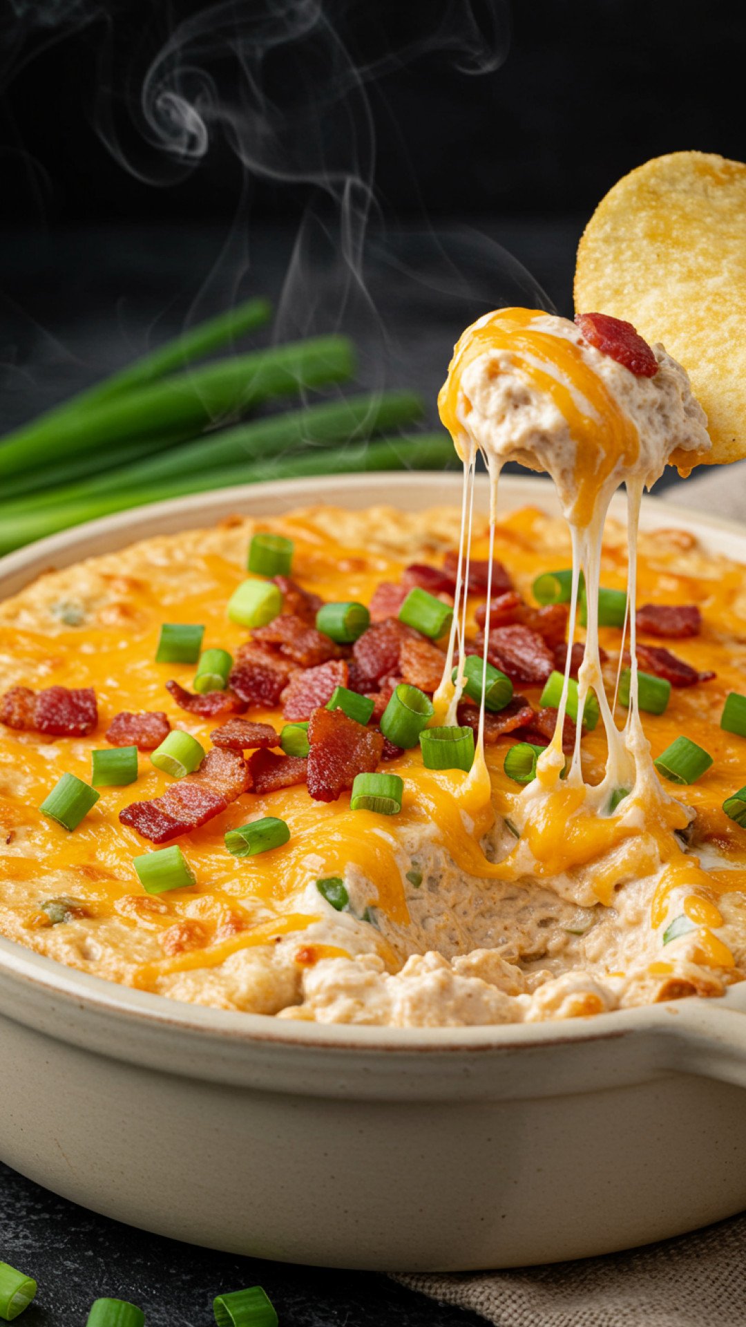 The Ultimate Bacon Ranch Crack Dip Preparation