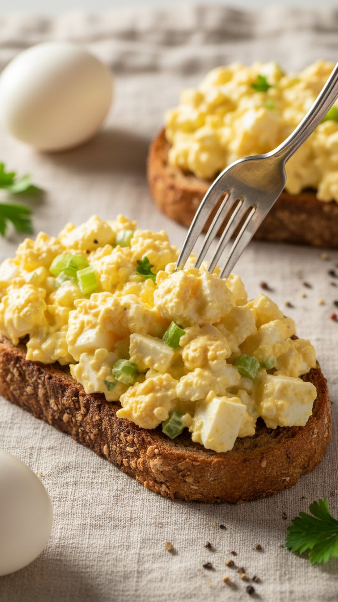 The Ultimate Creamy Masters Egg Salad Preparation