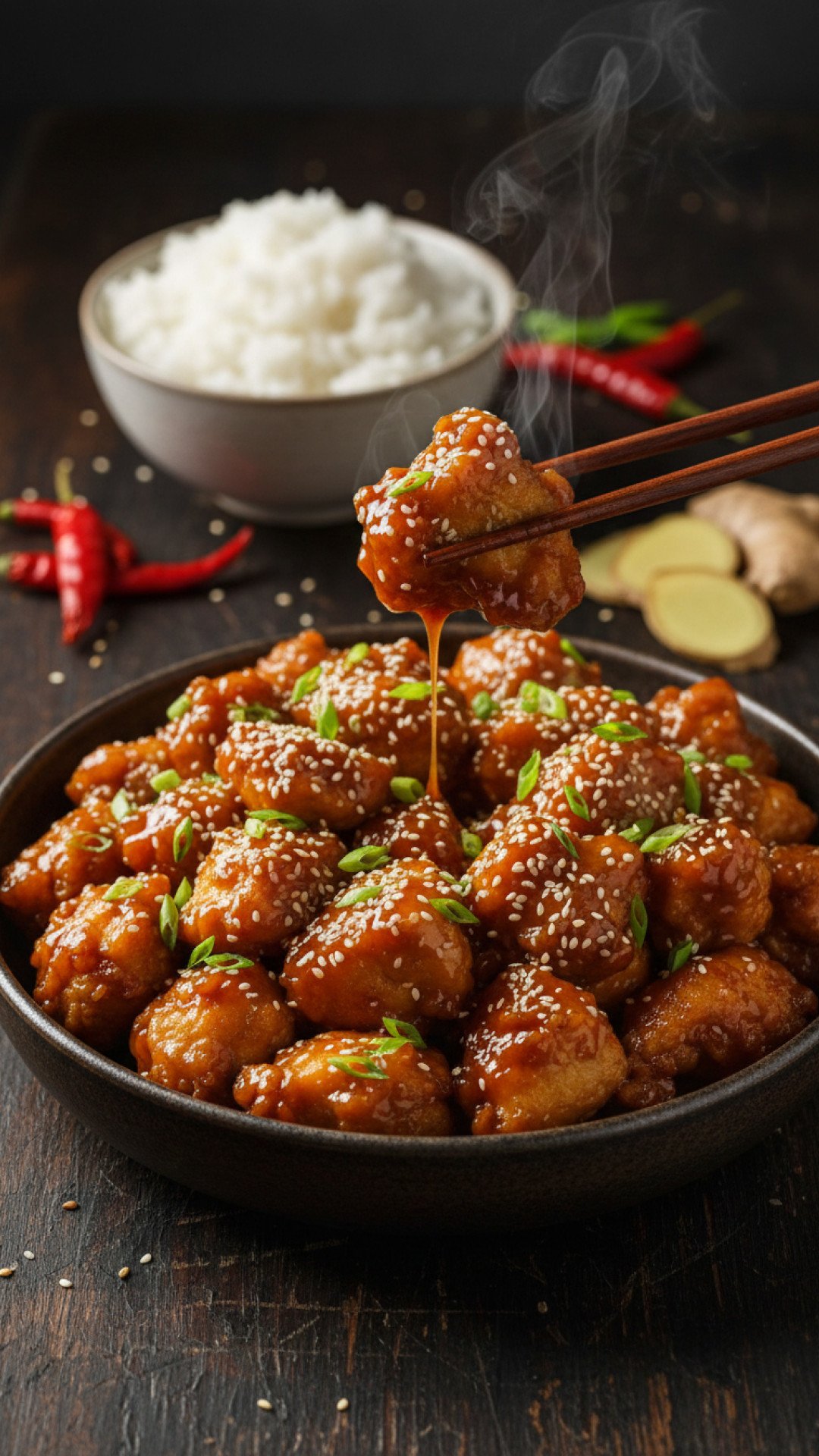 The Ultimate Homemade General Tso's Chicken Preparation