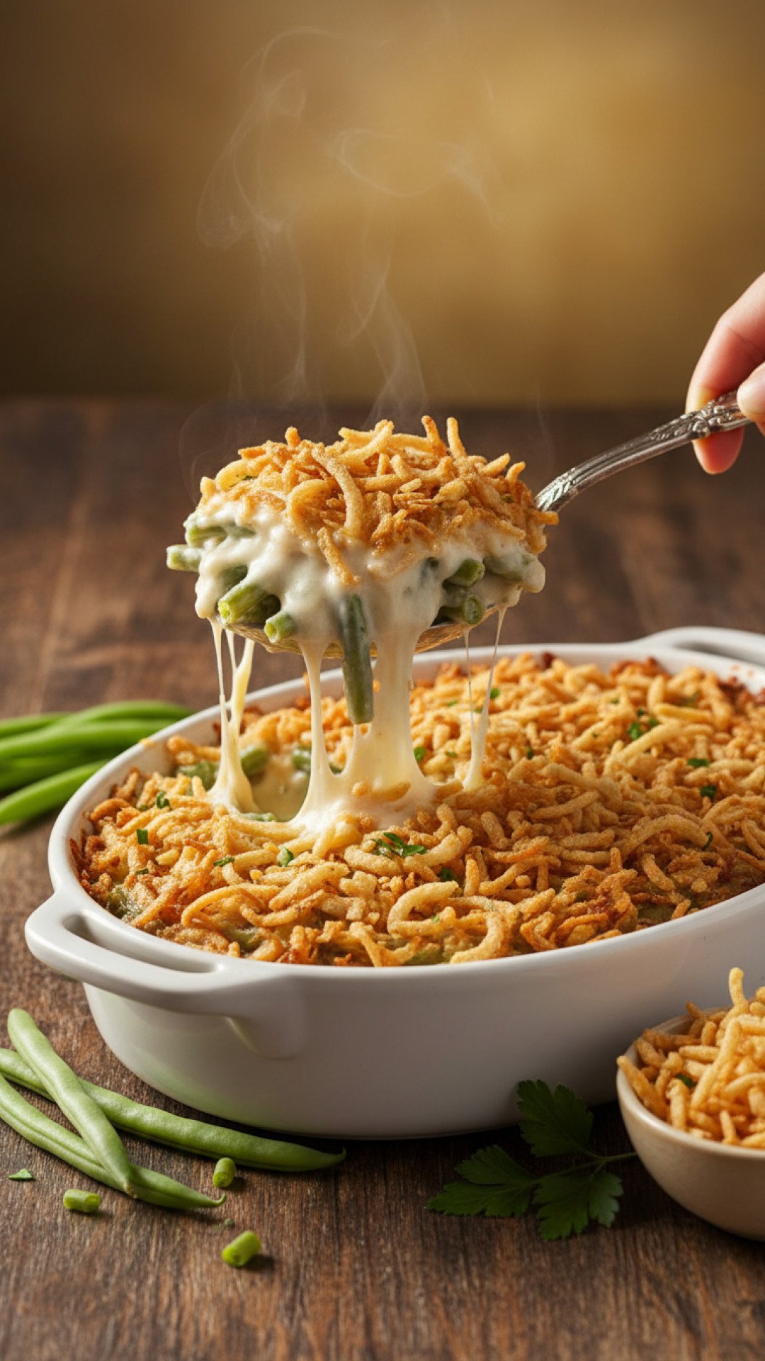 The Ultimate Homemade Green Bean Casserole Recipe Preparation