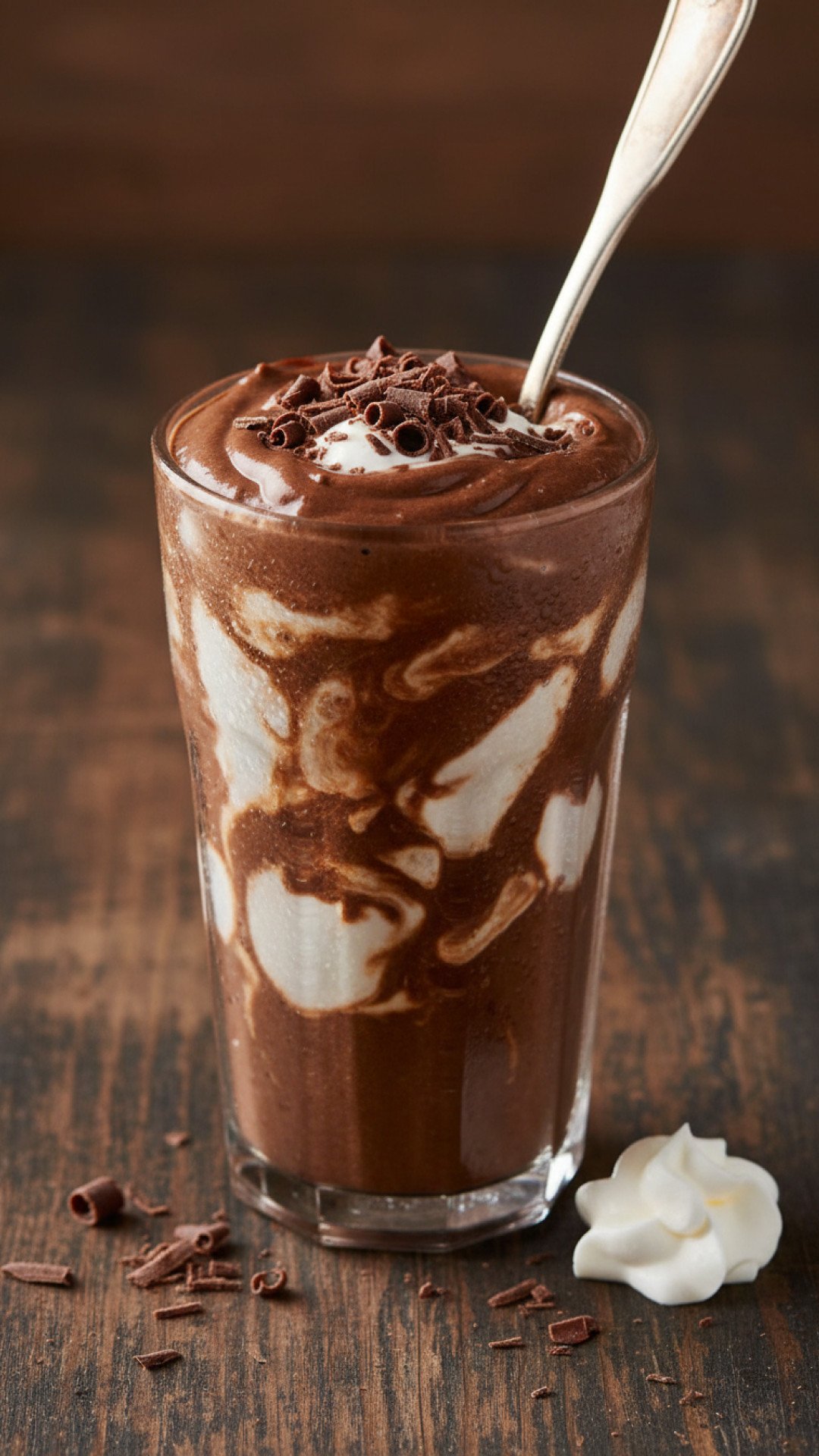 5-Minute Chocolate Dream Frosty Preparation