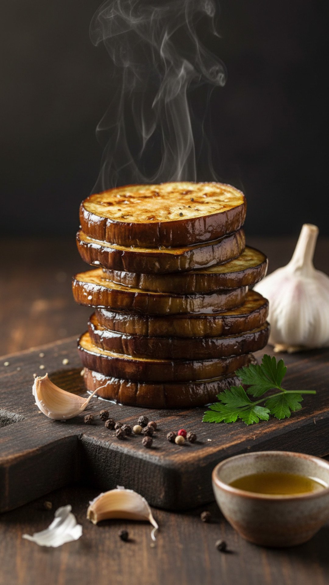 Amazingly Easy Roasted Herb Eggplant Preparation