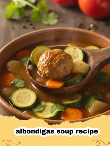 The Most Comforting Albondigas Soup Recipe You'll Ever Make