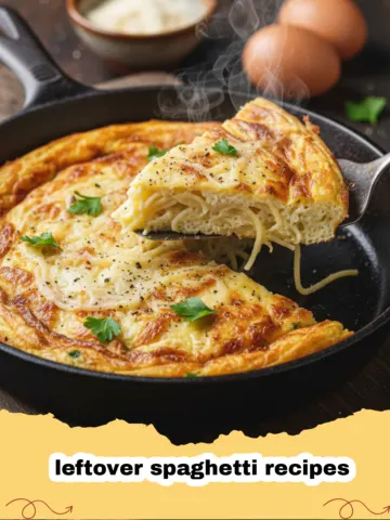Deliciously Easy Baked Leftover Spaghetti Frittata