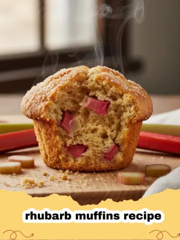 Sweet & Tart Rhubarb Muffins with Crumb Topping: A Perfect Spring Treat