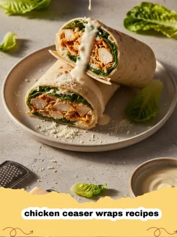 The Ultimate Chicken Caesar Wraps: Fresh, Fast, and Fabulous!