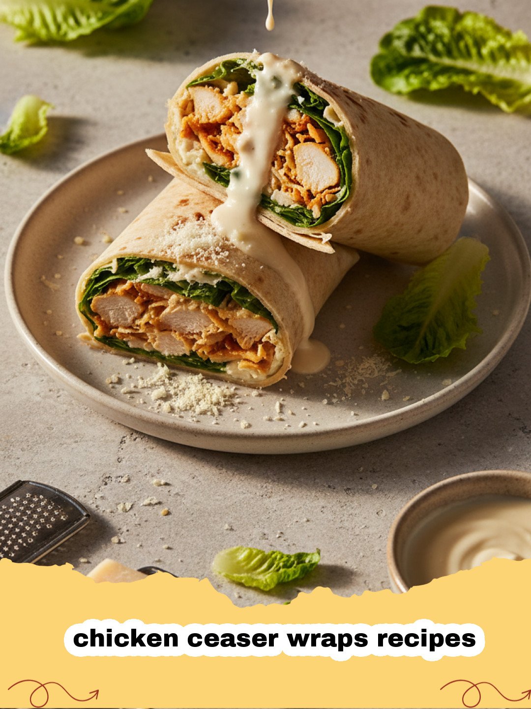 The Ultimate Chicken Caesar Wraps: Fresh, Fast, and Fabulous!