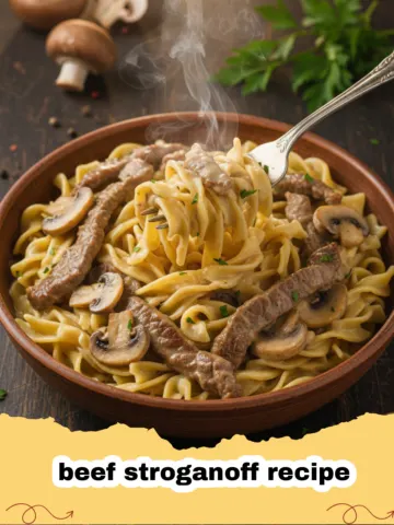 The Ultimate Creamy & Classic Beef Stroganoff Recipe