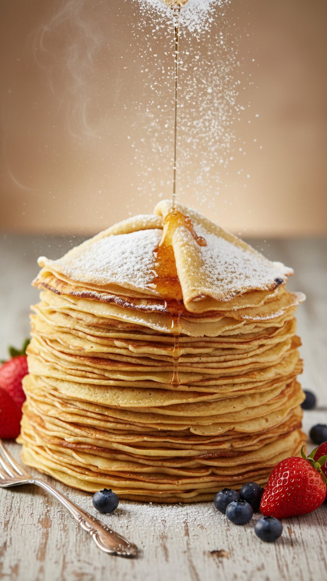 Classic French Crepe Recipe Preparation