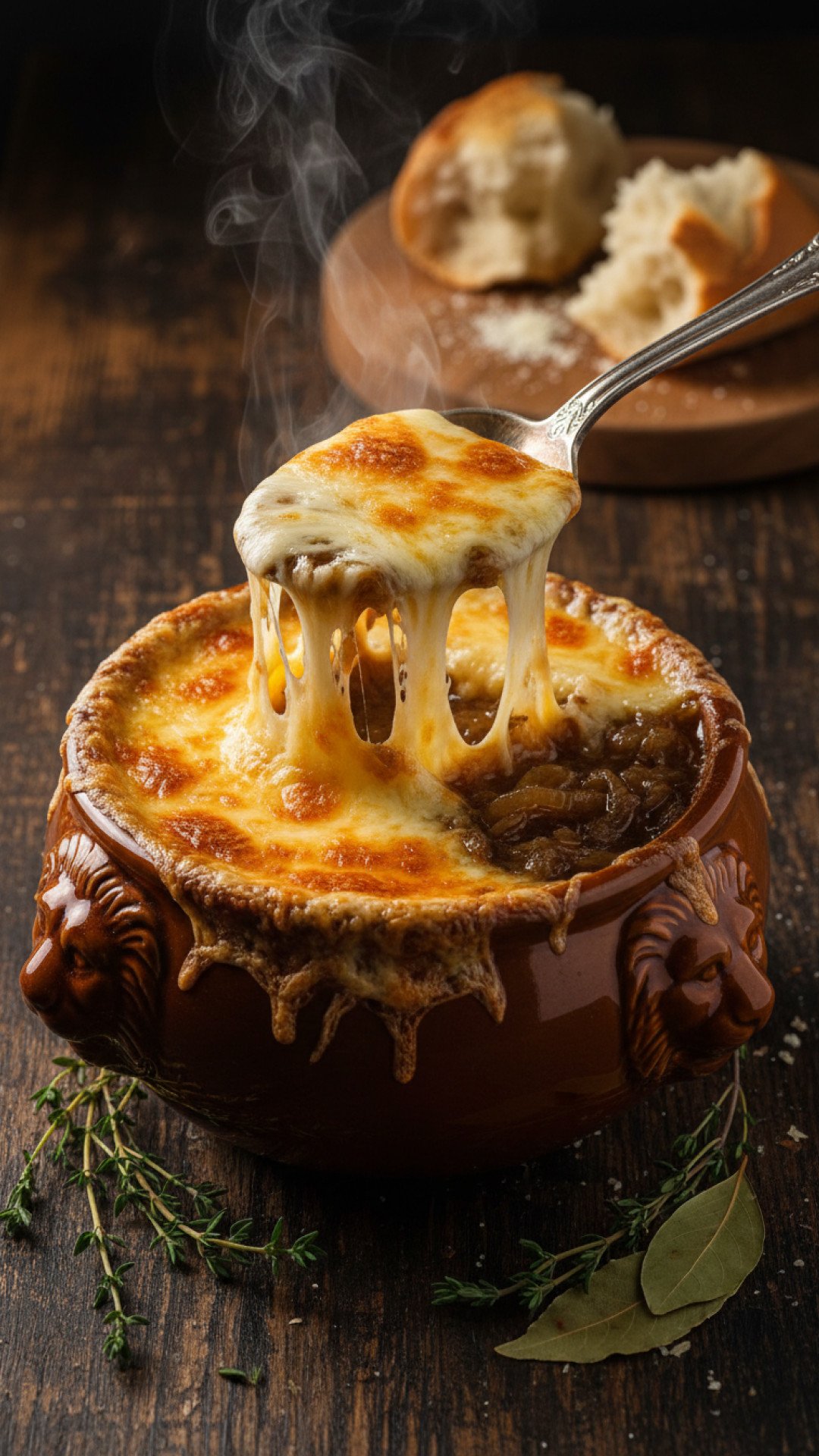 Classic French Onion Soup Preparation
