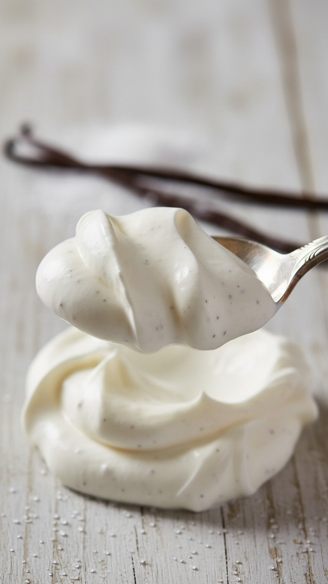 Classic Homemade Whipped Cream Preparation