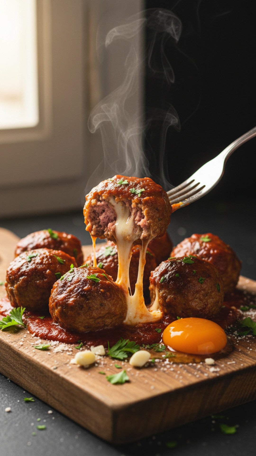 Classic Italian-American Homemade Meatballs Preparation