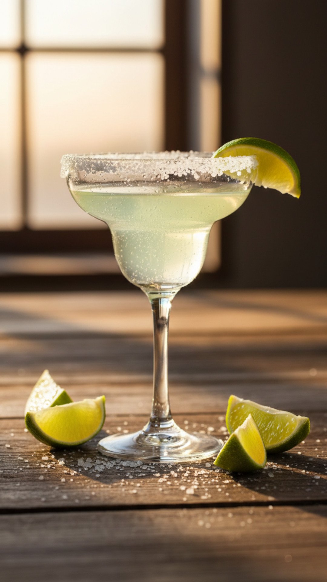 Classic Lime Margarita Preparation