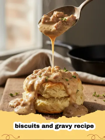 The Ultimate Southern Classic: Fluffy Biscuits and Creamy Sausage Gravy Recipe
