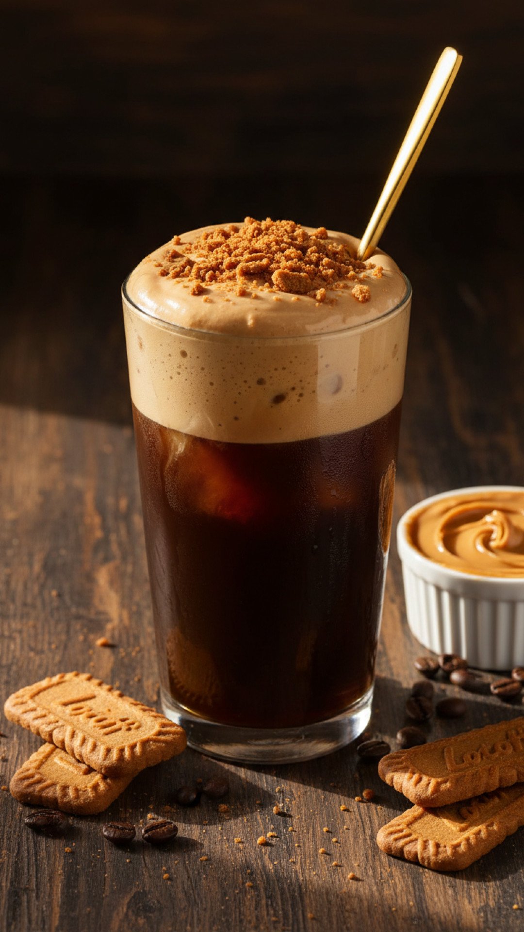 Cookie Butter Cold Foam Preparation