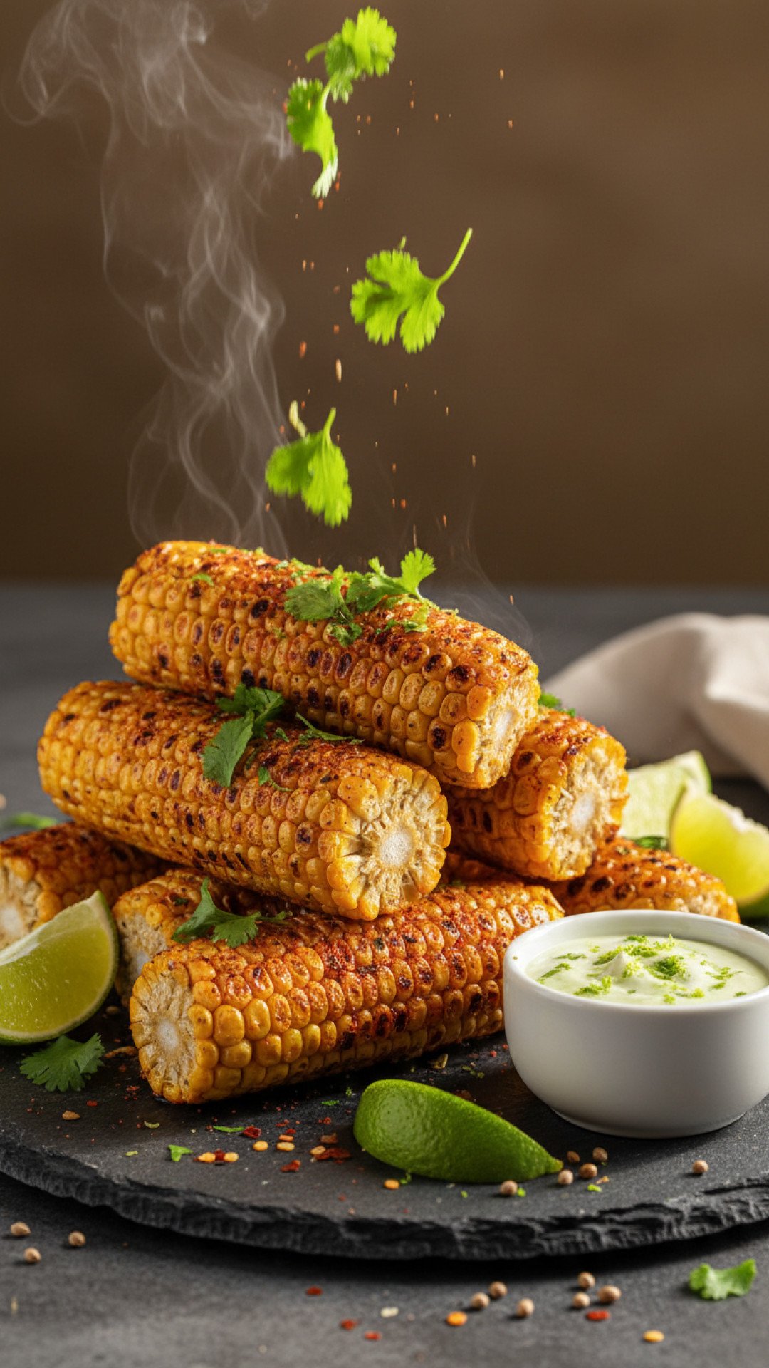 Crispy Air Fryer Corn Ribs Preparation