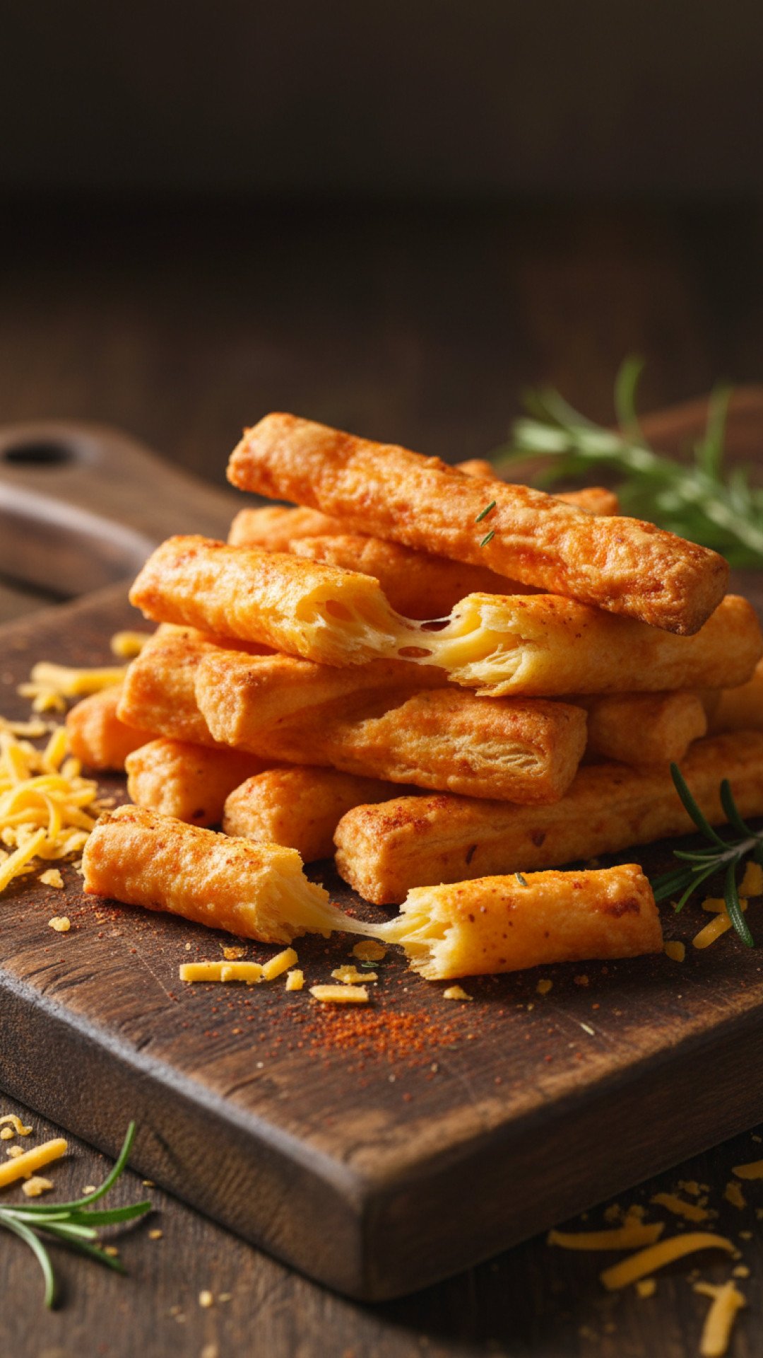 Crispy Sharp Cheddar Cheese Straws Preparation