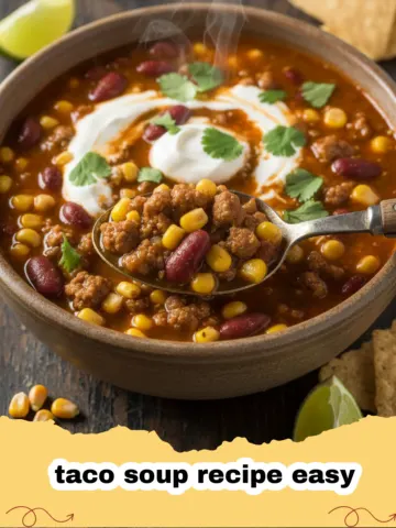The Ultimate Easy One-Pot Weeknight Taco Soup