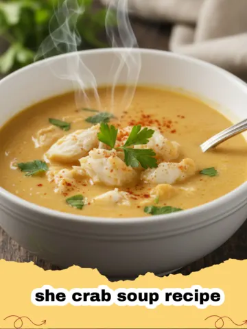 The Ultimate Southern Charm: A Rich & Creamy She Crab Soup Recipe