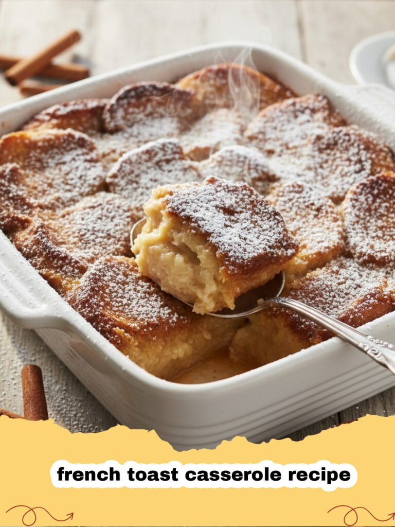 french toast casserole recipe - Overnight French Toast Casserole with Pecan Streusel and Berries