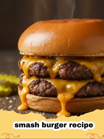 The Ultimate Crispy Diner-Style Smash Burger at Home