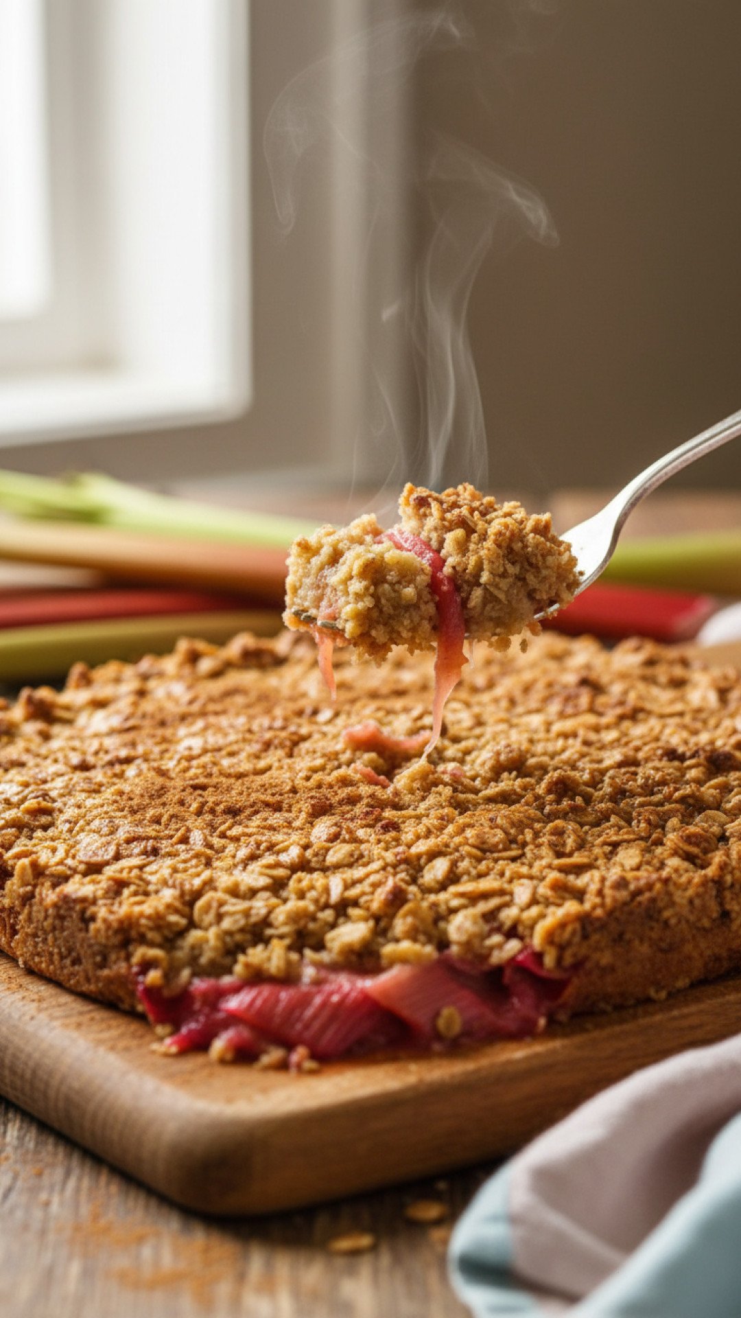 Easiest Rhubarb Crisp Preparation