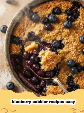 The Ultimate Easy Blueberry Cobbler: A Taste of Summer Anytime