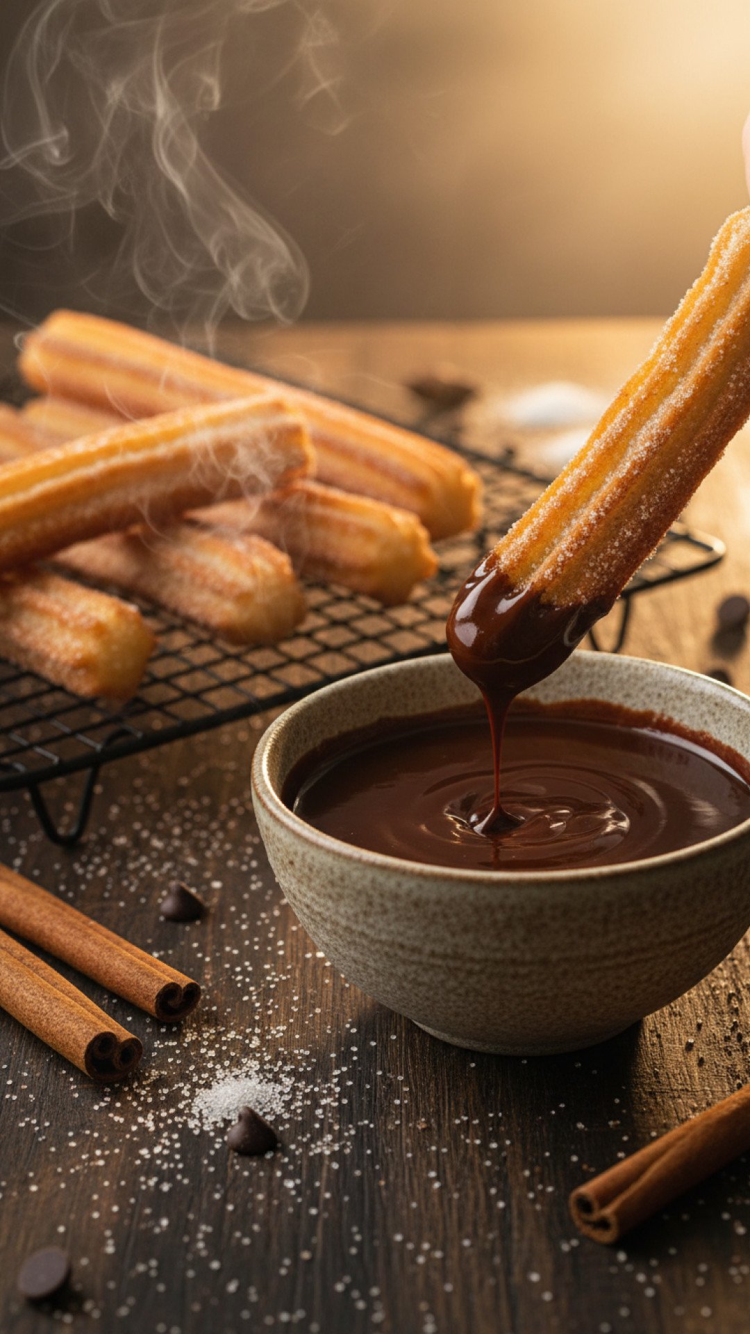 Easy Homemade Churros Recipe Preparation