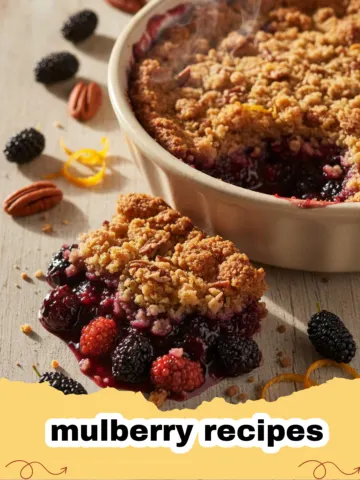 The Ultimate Easy Mulberry Crumble: A Taste of Summer Nostalgia