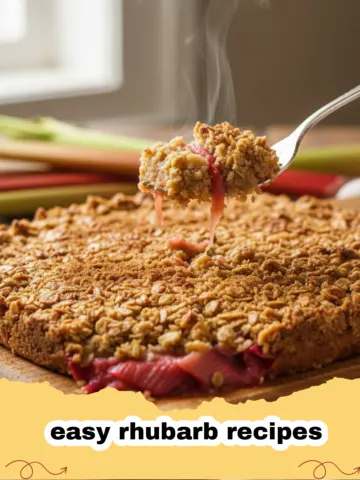 The Easiest Rhubarb Crisp: Your Go-To Spring Dessert
