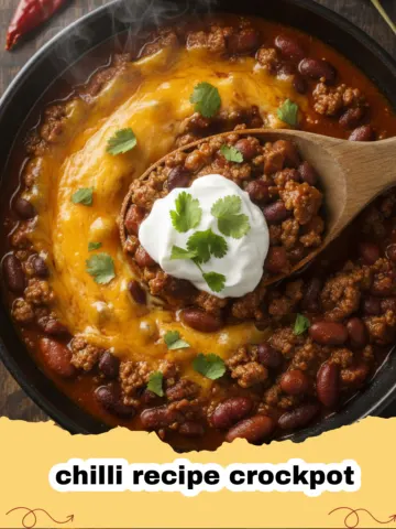 The Ultimate Cozy & Easy Chilli Recipe Crockpot for Busy Weeknights