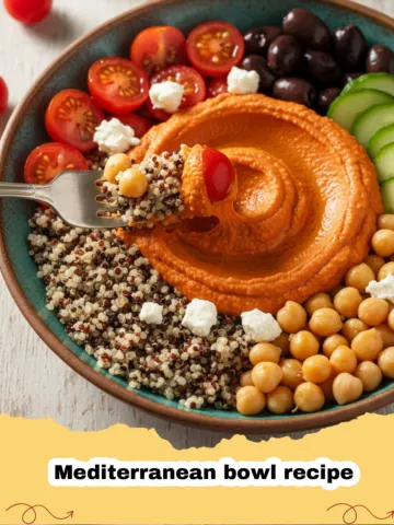 The Ultimate Fresh & Flavorful Mediterranean Bowl: Your New Go-To Healthy Meal