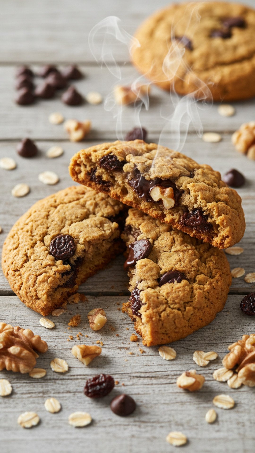 Healthy Oatmeal Chocolate Chip Cookies Preparation