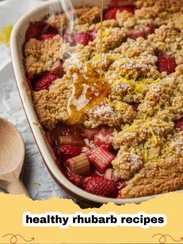 The Ultimate Healthy Rhubarb Oat Crumble: A Guilt-Free Spring Treat