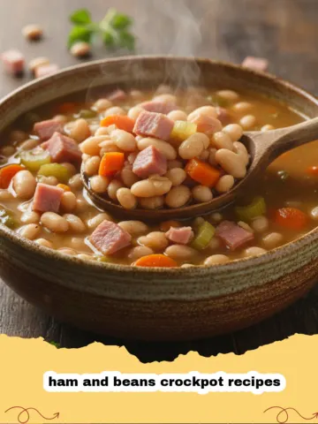 The Ultimate Comfort: Hearty Ham and Beans Crockpot Recipe