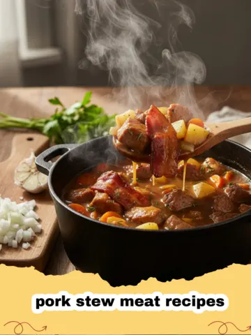 The Ultimate Comfort: Hearty Slow-Cooked Pork & Root Vegetable Stew