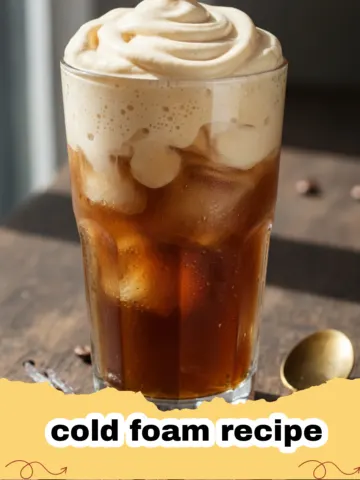 Unlock Barista Secrets: The Ultimate Homemade Cold Foam Recipe
