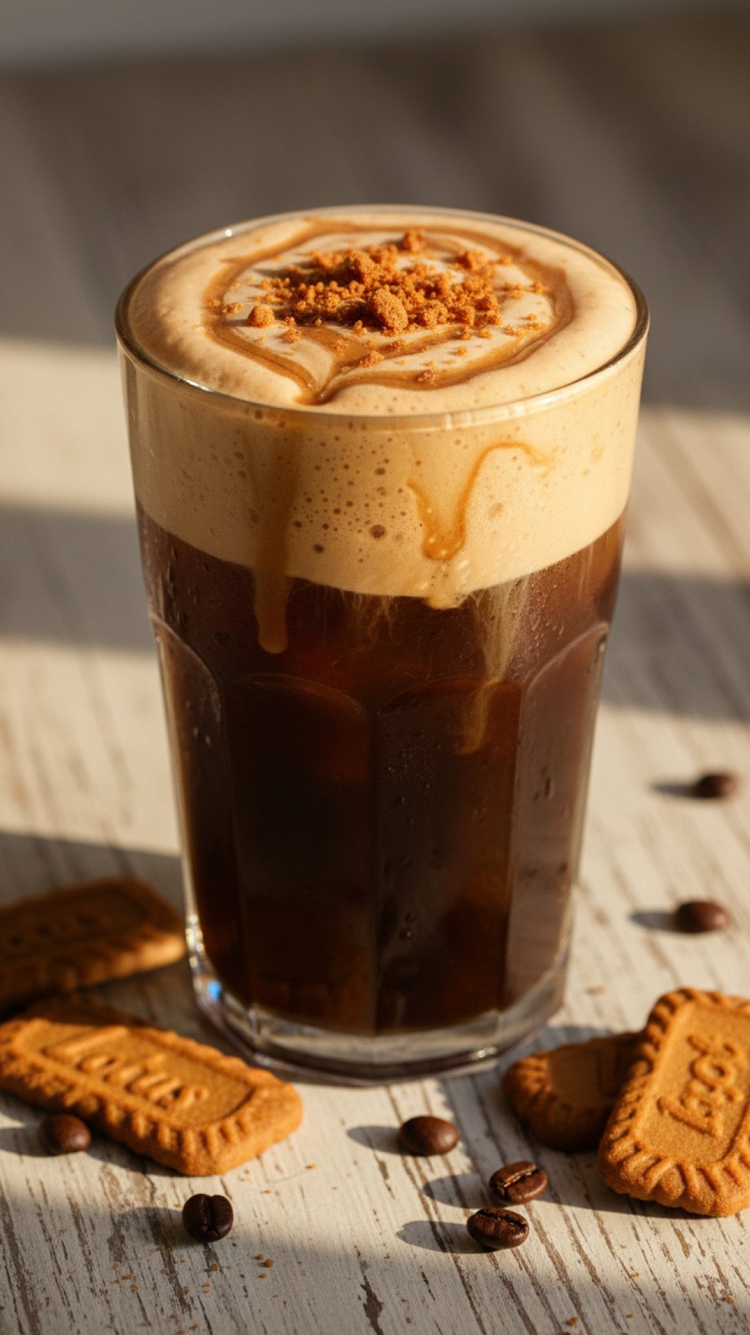 Homemade Cookie Butter Cold Foam Preparation